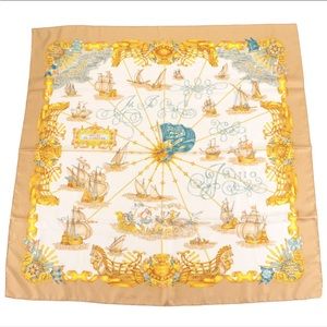 Hermes “Voiles de Luminere” Silk Twill Scarf